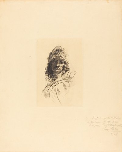 Bust of Bellona by Auguste Rodin